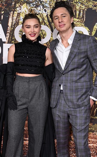 Florence Pugh Details "Hurt" of Zach Braff Relationship Criticism