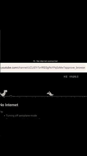 Google Dino Game 5000+ score Record #dinogame #chromedino #offlinegame #epicrun #funnygaming