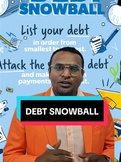 ✅ Day 18/100 Topic: DEBT SNOWBALL #100DaysChallenge #MRTA #MLTA #LifeInsurance #Discipline