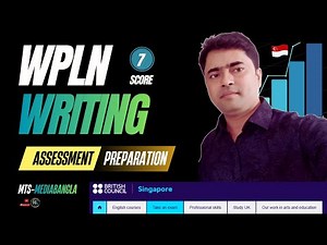 WPLN Writing Assessment Test | Study in Singapore #youtube