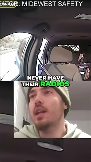 Highway Crash EXPOSED: Radio Failures & Fire! #shorts