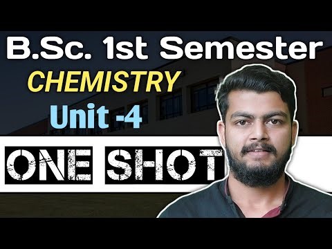 Chapter 4 Recaptulation of Organic Chemistry Revision Fundamental of Chemistry bsc first year