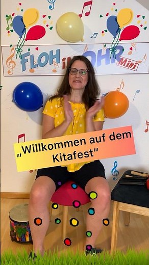 Kitafest | Sommerfest | Begrüßungslied | #kita #musikfürkinder #kindermusik #kinderlieder