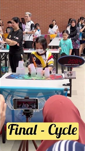 WSSA 2026 SBY Sport Stacking Challenge | 9F #sportstacking #stacking