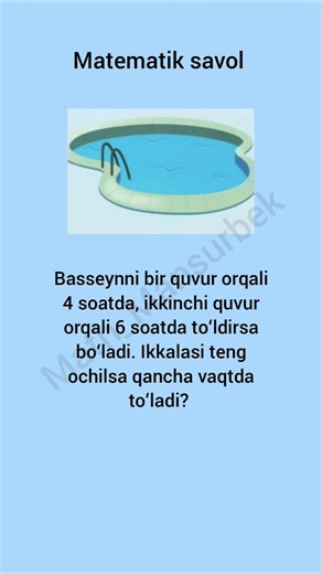 Matematik savol || Kim topa oldi?