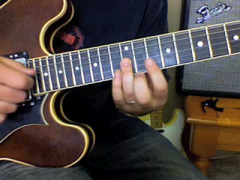 Santana - Black Magic Woman - How to play on Electric Guitar - part 1