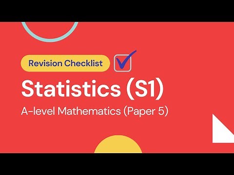 S1 (Statistics) | Quick Revision of all Key Concepts - CAE A level Mathematics