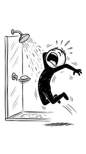 I Tried a Cold Shower. BIG MISTAKE! 🧊💀