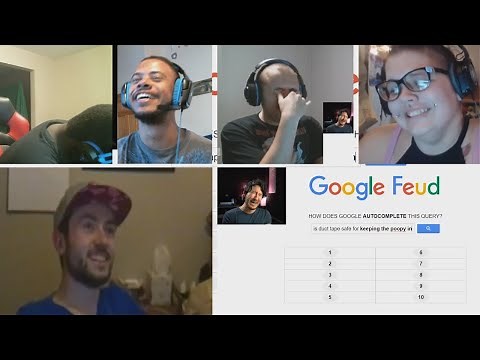 I CAN'T BREATHE!! | Google Feud #4 [REACTION MASH-UP]#698