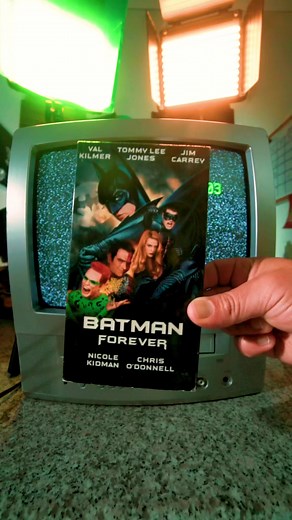 Batman Forever: Nostalgic VHS Edits from the 90s