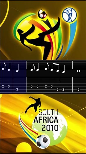 Wavin' Flag 2010 Africa - Intro Easy Tabs n Notes Tutorial