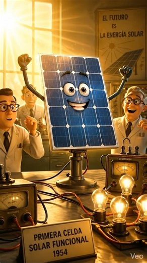 El invento que transformó la luz del sol en energía eléctrica ☀️⚡
