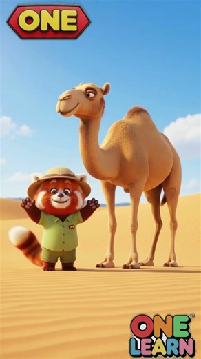 Camel for Kids 🐫 | Desert Animal | Kids Learning