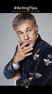 💡Christoph Waltz 📍Para más contenido seguinos en @acting__tips #actor #actriz #actingtips #actuacion | Acting Tips