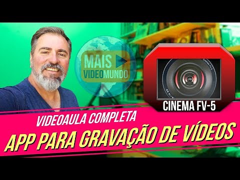 App CINEMA FV-5 | Videoaula Completa | Maisvideomundo #019