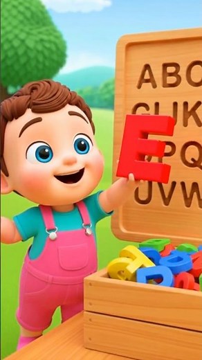 ABC Song for Kids (E-H) | Fun Alphabet Nursery Rhyme | ABCD Learning Song #abcd #kidssongs #shorts