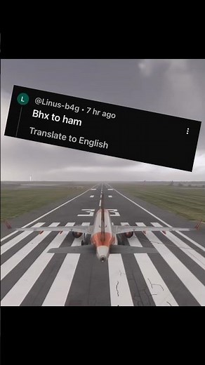 🇬🇧 Birmingham Airport (BHX) ➜ 🇩🇪 Hamburg Airport (HAM)
