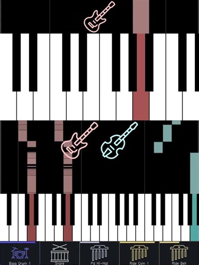 Haaveet — Piano Tutorial (with Distortion Guitar)