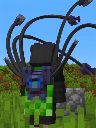 ESTE MOD TE DA BRAZOS ROBÓTICOS EN Minecraft 😎😎👍 #minecraft #fyp #viral #parati #paratiiii