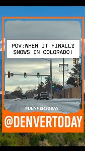 People just forget how to drive in Colorado when it starts snowing! 😭🌨️❄️ Follow @denvertoday_ for more Denver content! #denver #303 #colorado | Denver Today