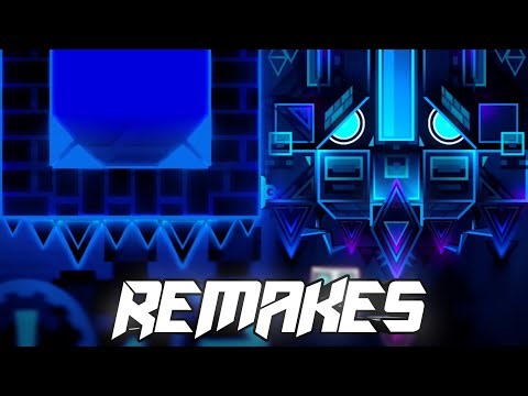 「Geometry Dash 2.2」 Remakes of famous levels