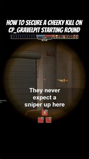 Trick Jump on Gravelpit #tf2 #teamfortress2 #tf2gameplay #tf2edit #gaming #sniper #tf2sniper #tricks