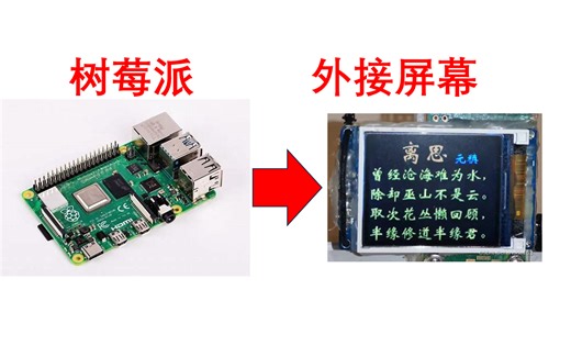 树莓派4b外接ST7735显示屏