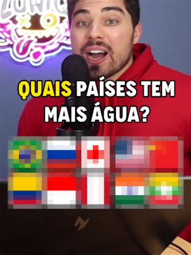 Top 10 Países com MAIS ÁGUA no Mundo | countries of the world