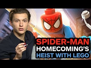 Spider-Man Plays Out Homecoming's Heist Scene with LEGO