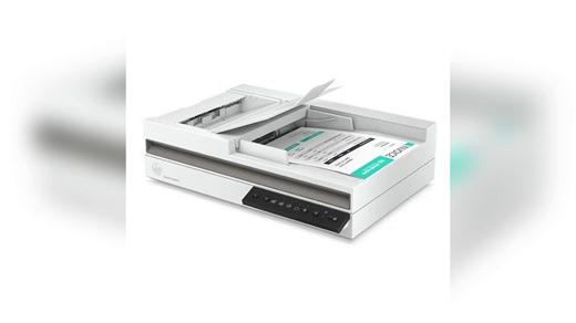 For HP ScanJet Pro 3600 F1 Flatbed Scanner with Continuous Automatic Duplex USB Interface in Stock