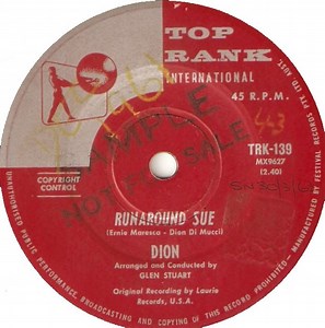 Dion - Runaround Sue / Runaway Girl