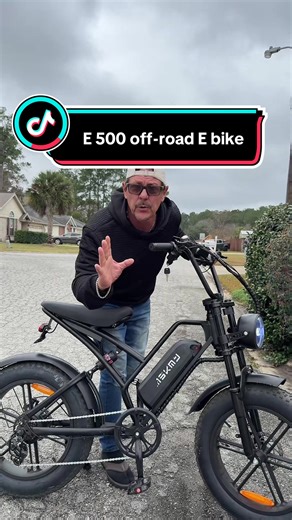 E500 Electric Off-Road E-Bike: Affordable and Powerful