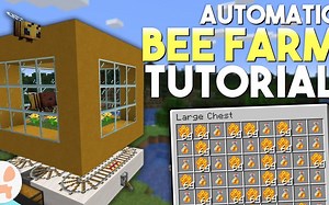 【红石】自动蜂蜜农场 简易，蜂蜜+蜂蜡！ by wattles