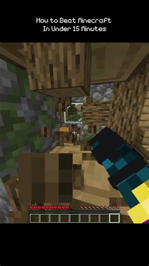 How to Beat Minecraft in under 15 Minutes