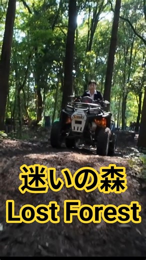 森を駆けるOL #quadbike