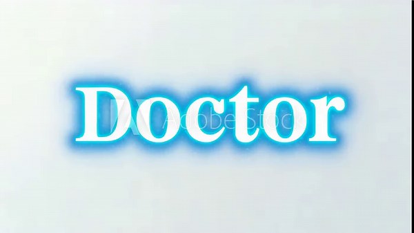 Health clip: doctor word, care mark, wellness sign, clinic text, therapy message, patient label, medical term, treatment note, professional font, health script