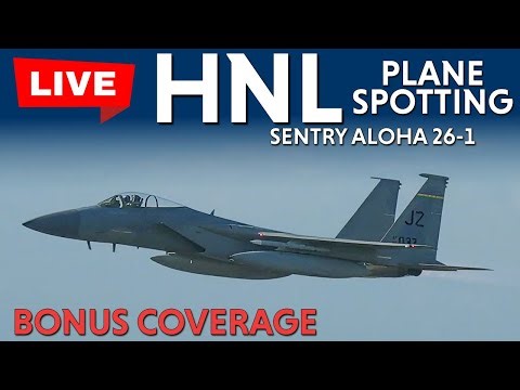 BONUS COVERAGE - F-22, F-35, F-15 - Sentry Aloha 26-1 - Live From Hawaii 1-29-26