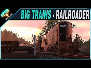 HEAVY Traffic & BIG Trains - Railroader Gameplay