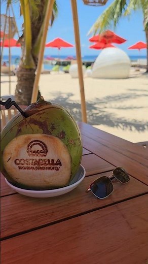 This Resort in Cebu Served Paradise in a Coconut #cebu