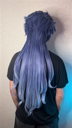 Genshin Impact Flins Cosplay Wig Design