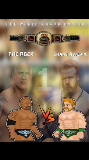WWE Championship Tournament. MATCH 1 . (ROCK VS SHEAMUS) #wwe