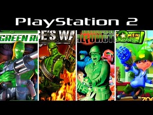 Evolution of Army Men Games for PS2 (2000-2008)