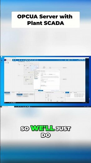 OPC UA server with your Plant SCADA