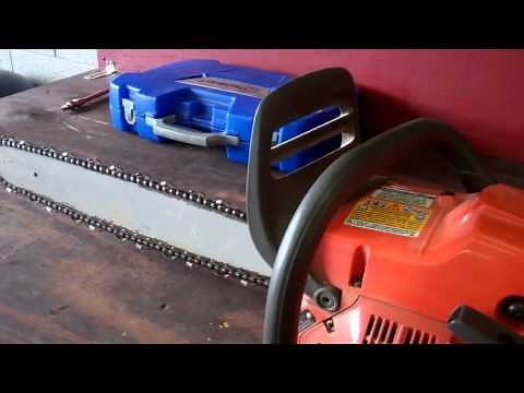 How To Sharpen a Chain on a Husqvarna Chainsaw