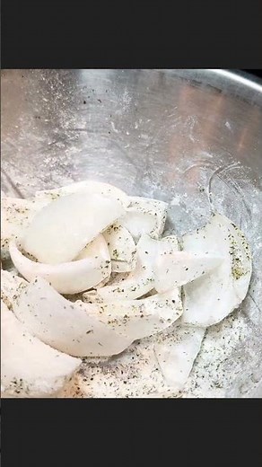 Devil's crunchy new onions #new onions #homemade food #home cooking
