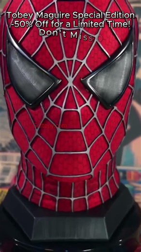 Exclusive Tobey Maguire Spider-Man Limited Edition Mask Reveal! 🕷️ | Rare Collectible