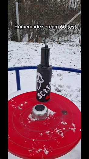 Scream 60 Homemade Firecracker Test