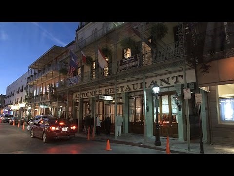 A visit to Antoine's of New Orleans