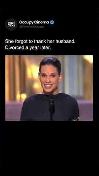 Hilary Swank forgot to thank her husband during her Million Dollar Baby speech