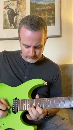 FUN Single String Shred Pattern! #guitarlesson #shredguitar